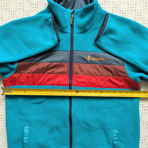 COTOPAXI Teca Fleece Men's L Full Zip Jacket Blue Hiking Outdoors Casual Comfort - Picture 4 of 7